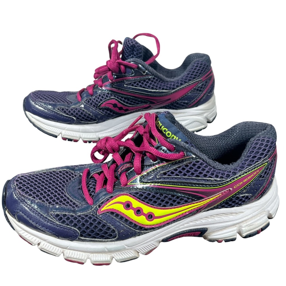 Saucony Cohesion Running‎ Shoes Athletic Cushioned Sneakers WomensUS 7.5